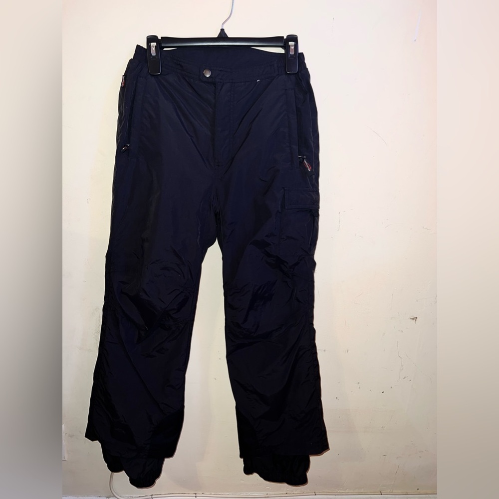 Boys or Girls OBERMEYER Snow Ski Snowboard Pants BLACK Youth Juniors Size 12